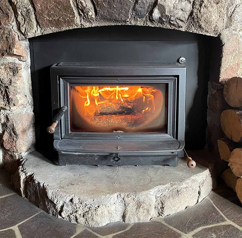Hearthstone Clydesdale Woodstove Insert -Mountain Man Hearthstone Clydesdale Woodstove Insert